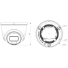 KAMERA IP TC-C35XP 3FRA-28 Color Maker / Lite Series - 5 Mpx 2.8 mm TIANDY